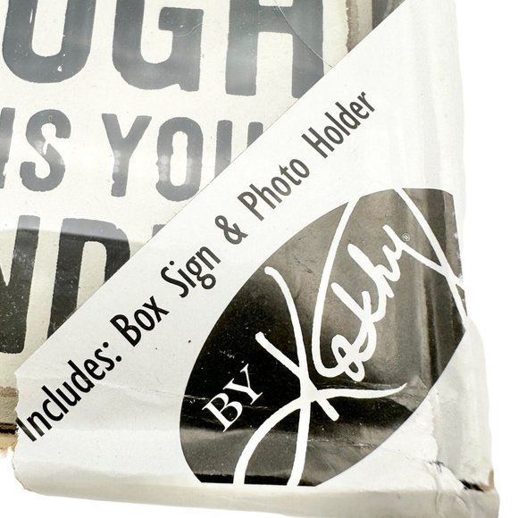 Primitives by Kathy Gift for Mom Box Sign & Photo Holder Sign 4.5 x 3 NIB - Picture 2 of 4